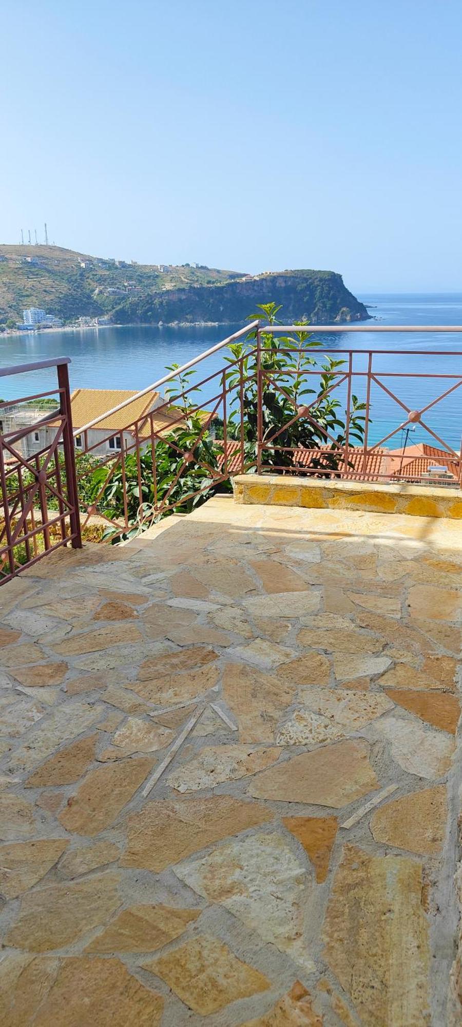 Villa Tato: Horizon Haven With Panoramic Sea Views In Himare. Buitenkant foto